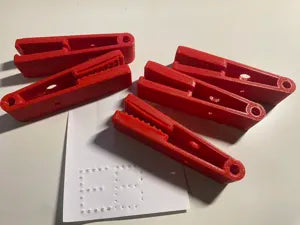3D-printet Bogstavklipper til Orienteringsløb | GrejBasen