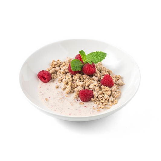 Granola muesli with raspberries 100g